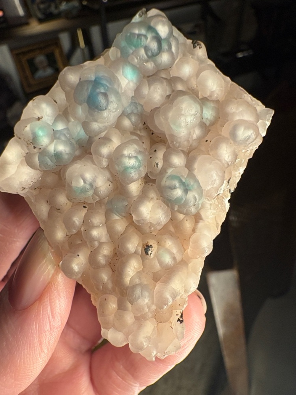 Botryoidal Chalcedony Cluster